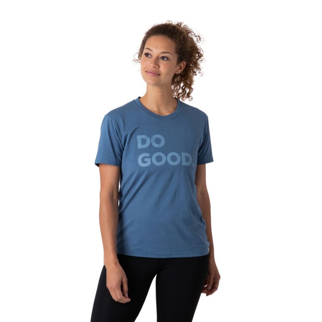 Do Good T-shirt Damen Denim Cotopaxi Herkunft