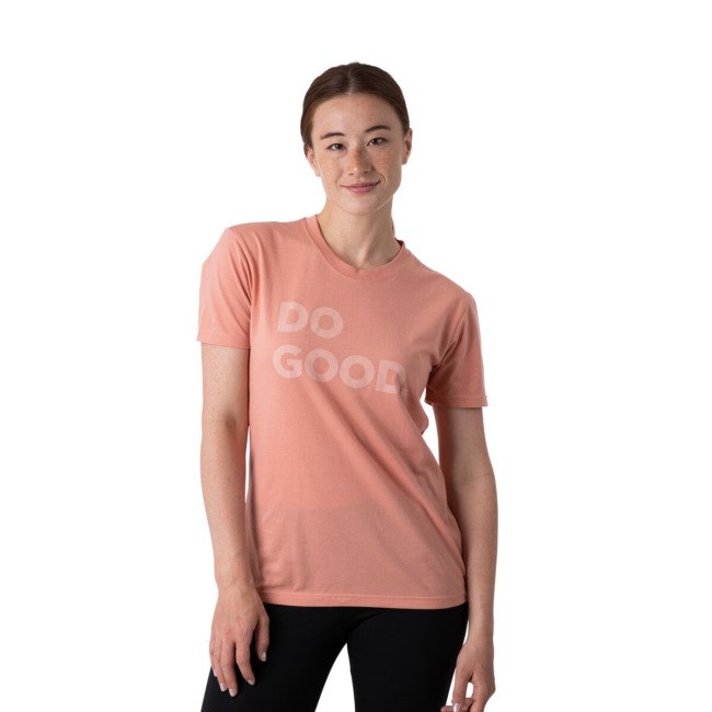 Do Good T-shirt Damen Marke Cotopaxi Clay