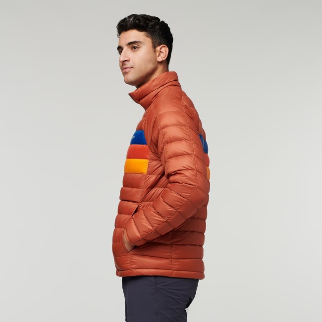 Fuego Daunenpullover Herren Spice Stripes Cotopaxi Marken