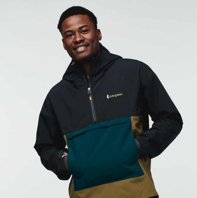 Cotopaxi Black Cielo Regenanorak Herrenmode