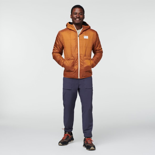 Space Station Original Cotopaxi Teak Warme Kapuzenjacke Herren