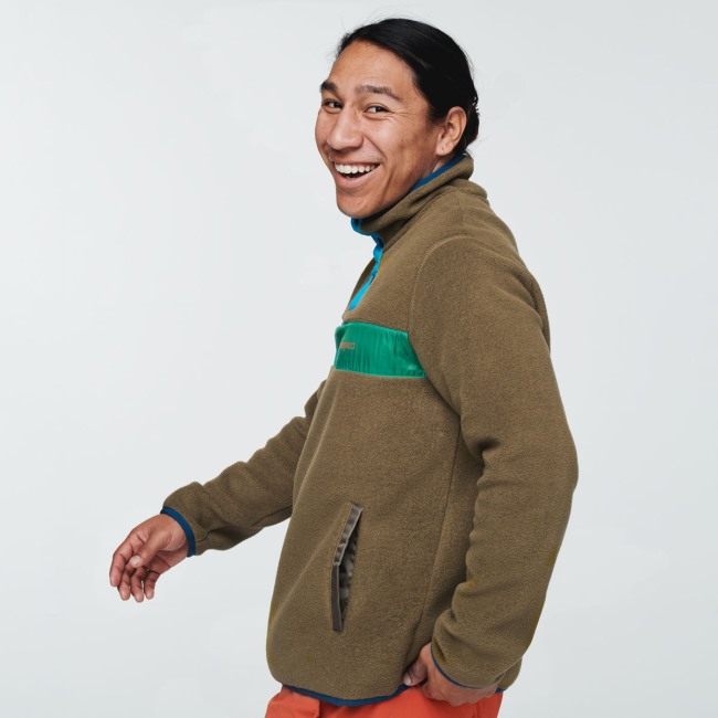 Teca Fleece Pullover Herren Neu Cotopaxi Nachwachsen