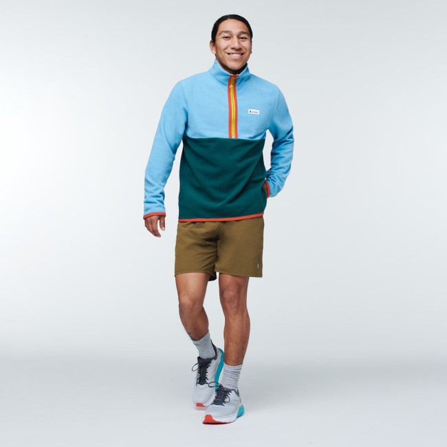 Amado Fleece Herrenmode River-deep Ocean Cotopaxi