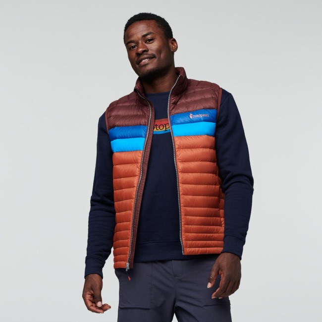 Cotopaxi Fuego Daunenweste Herren Marken Kastanie-spice