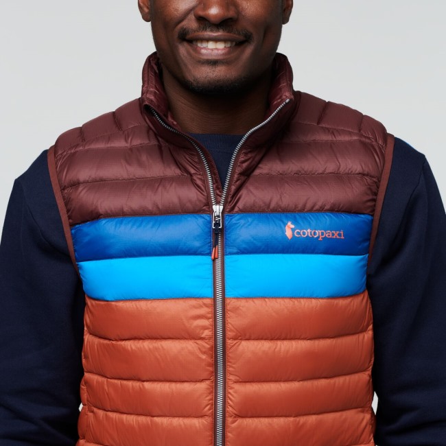 Cotopaxi Fuego Daunenweste Herren Marken Kastanie-spice