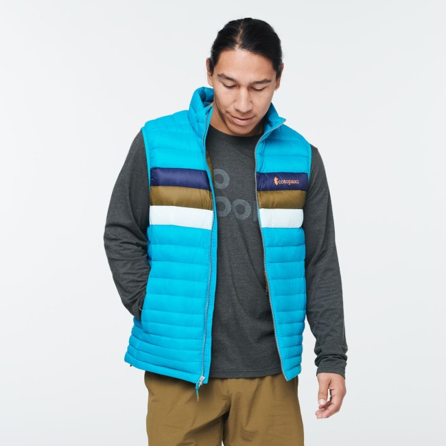 Mineralblau Fuego Daunenweste Herren Cotopaxi Fashion