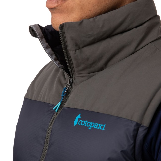 Kollektionen Solazo Daunenweste Herren Cotopaxi Iron-black