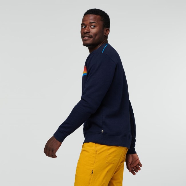 Origin On The Horizon Bio-Crew-Sweatshirt Herren Maritim Cotopaxi