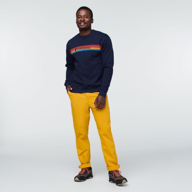 Origin On The Horizon Bio-Crew-Sweatshirt Herren Maritim Cotopaxi