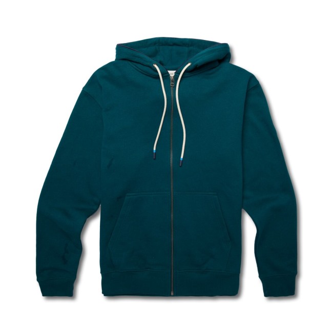 Marken Deep Ocean Cotopaxi Machen Gute Organische Full-Zip-Hoodie-Männer