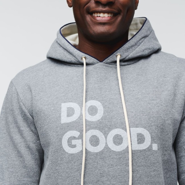 Do Good Hoodie Herren Grau Meliert Fashion Cotopaxi