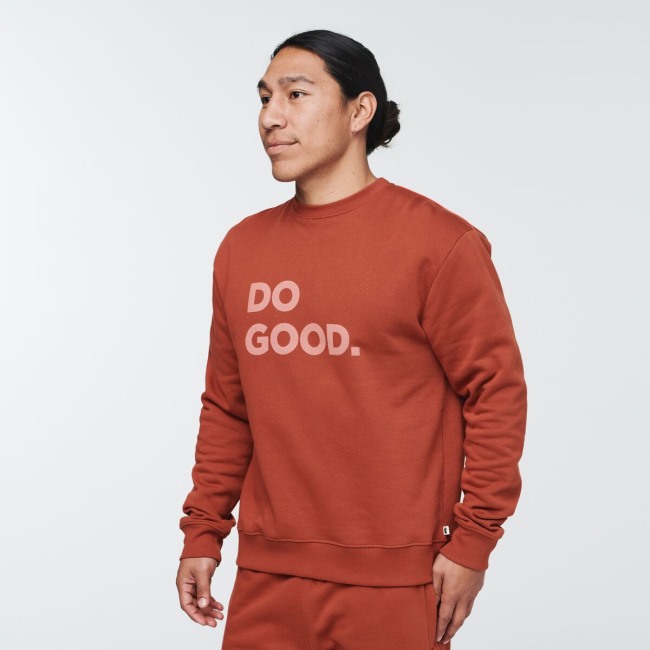 Do Good Crew Sweatshirt Herrenkollektionen Spice Cotopaxi