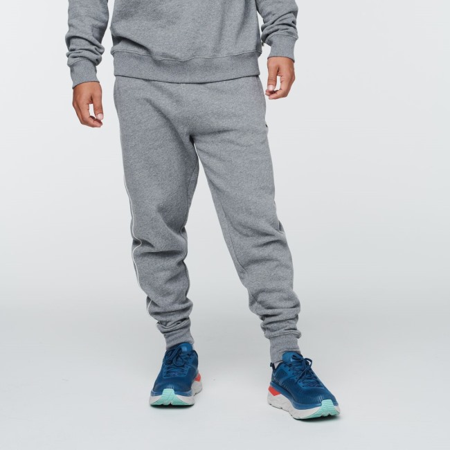 Cotopaxi Brand Herren Jogginghose Grau Meliert