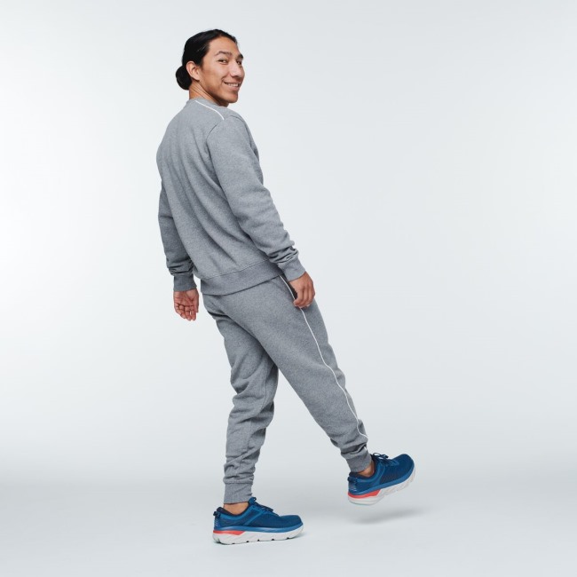 Cotopaxi Brand Herren Jogginghose Grau Meliert