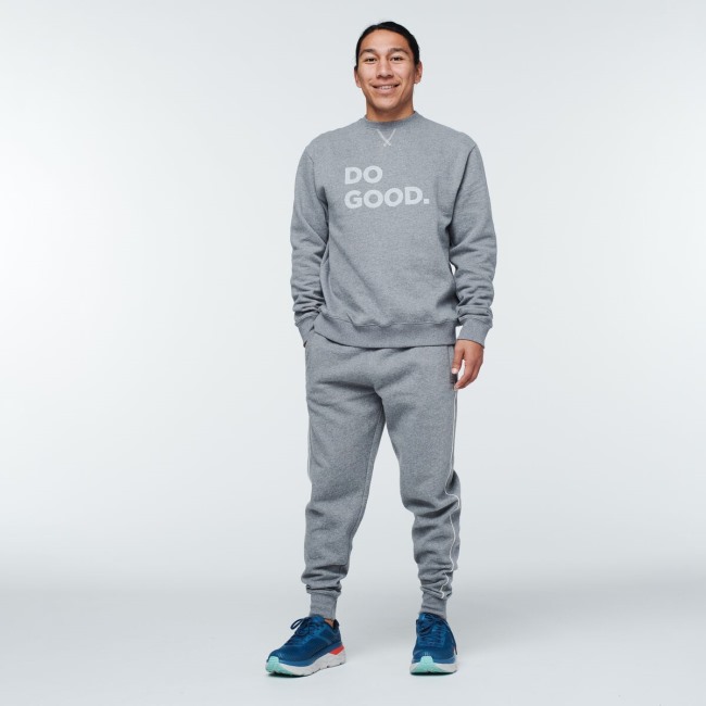 Cotopaxi Brand Herren Jogginghose Grau Meliert