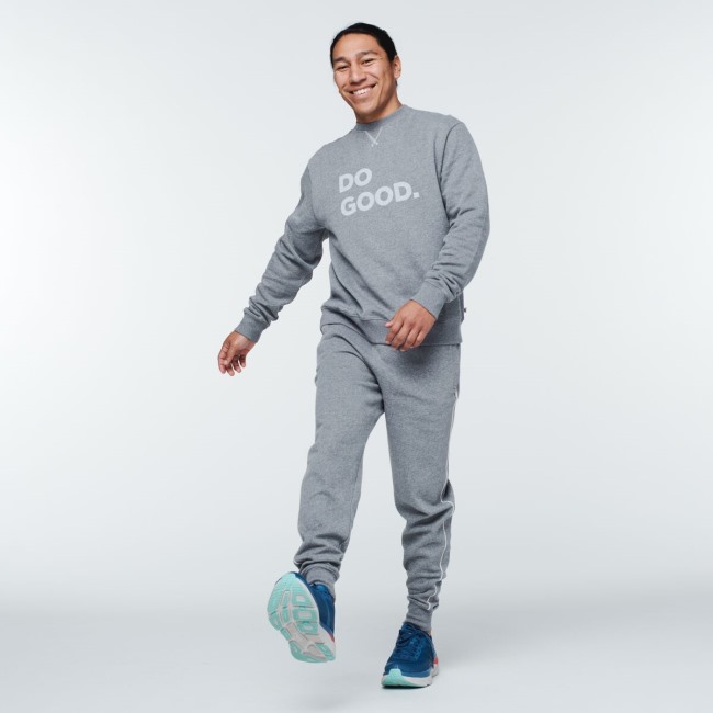 Cotopaxi Brand Herren Jogginghose Grau Meliert