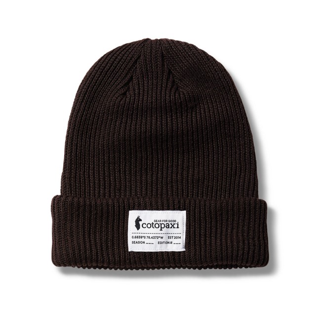 Cotopaxi Schwarz Iris Wharf Mütze Cotopaxi Patch Marken