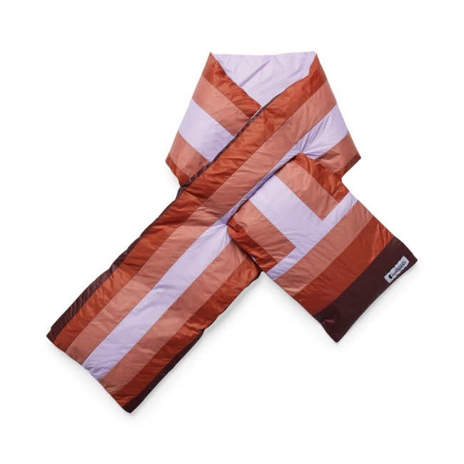 Fuego Daunenschal Distelstreifen Cotopaxi Herkunft